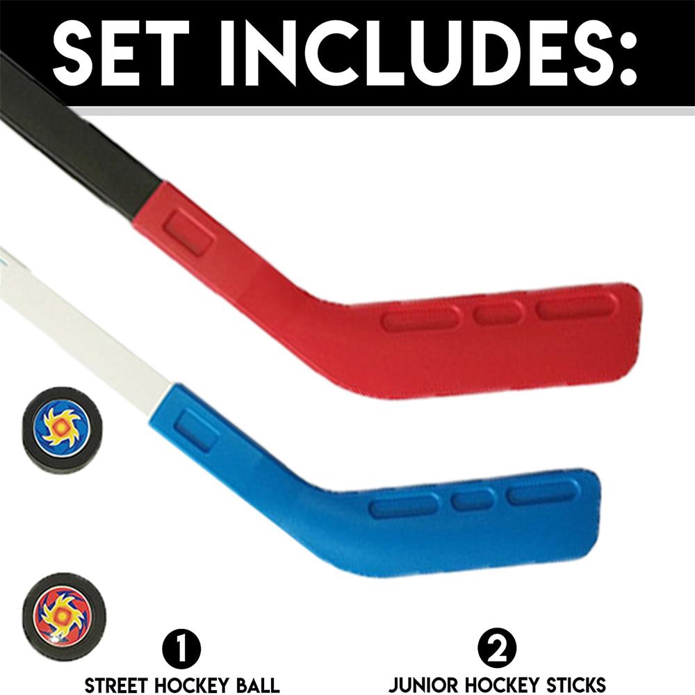 Kids Outdoor Hockey Set - 72CM Plastik Hokey Sopası Seti, Çocuklar