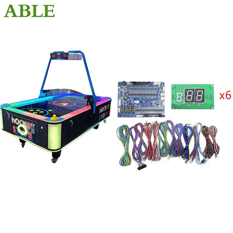 Kids Outdoor Hockey Set - Hava Hokeyi oyunu Makinesi anakart kiti