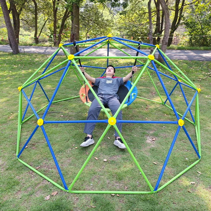 Kids Outdoor Jungle Gym - Salıncaklı Maymun Barlı Çocuklar İçin Açık