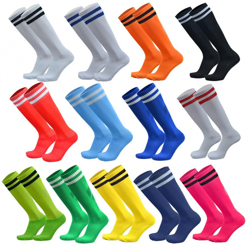 Kids Outdoor Hockey Set - Spandex çorap uzun futbol çocuk pamuk