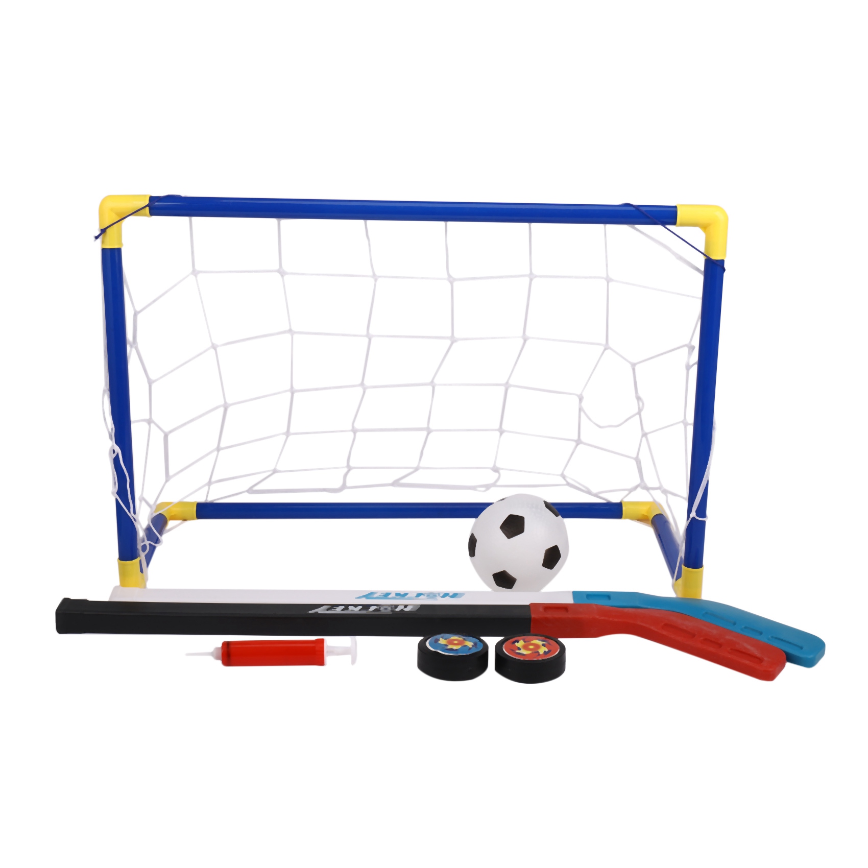 Kids Outdoor Hockey Set - WOTT-2 1'de 2 Açık Hava/Kapalı Alan