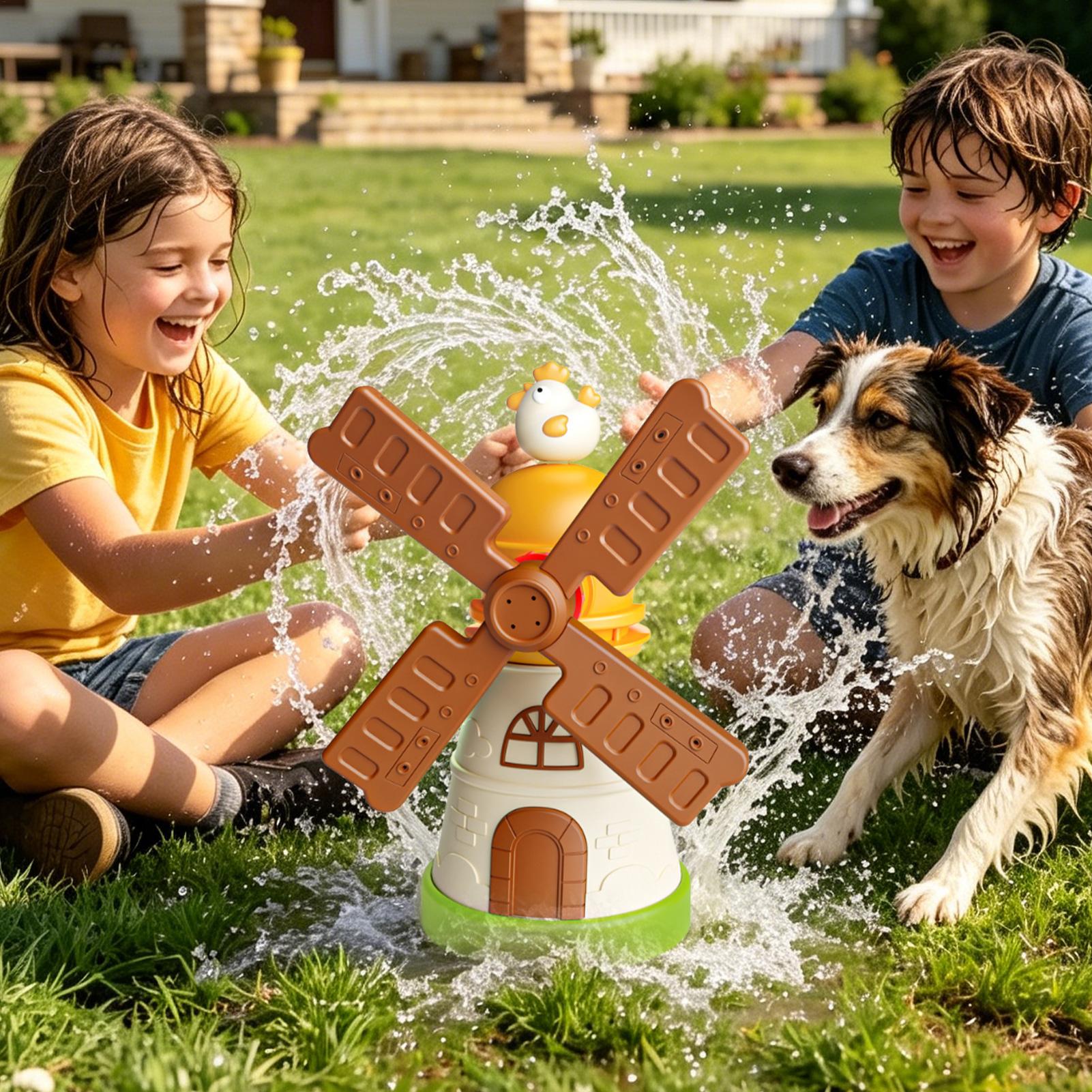 Kids Outdoor Play Yard - Çocuklar için dönen fıskiye, bahçe, avlu,