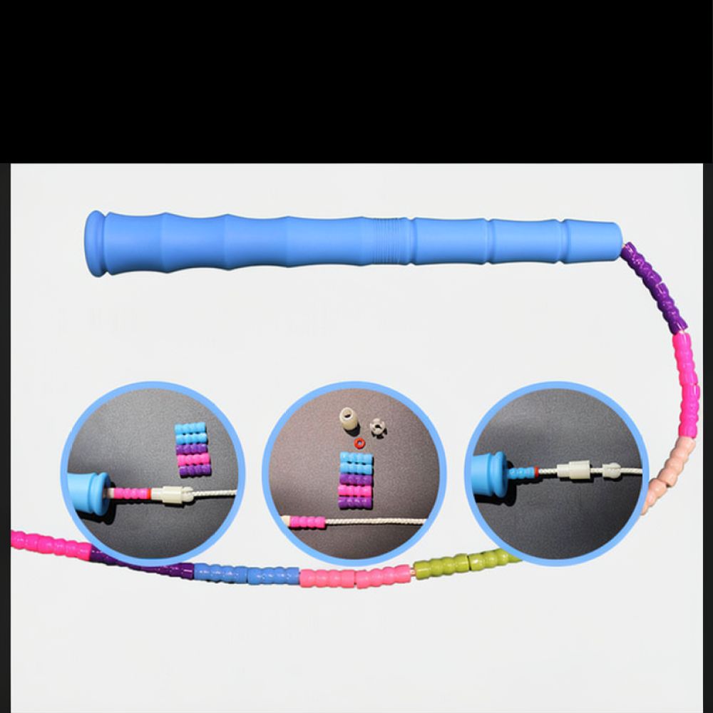 Kids Outdoor Gym Equipment - Gençler İçin Fitness Atlama İpi, Bölümlü
