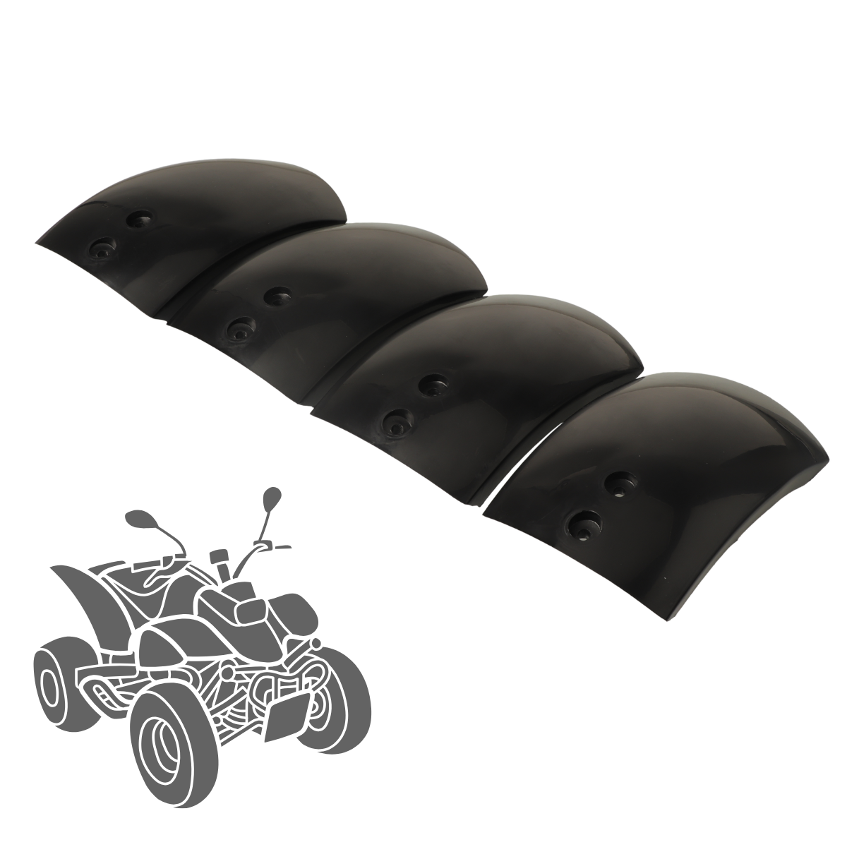Kids Outdoor Quad - Evrensel Ön Arka Çamurluklar Çamurluk Çamur