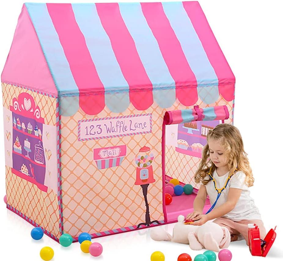 Kids Outdoor Play Yard - Erkek Kız Oyuncakları Çocuk Kapalı Playhouse