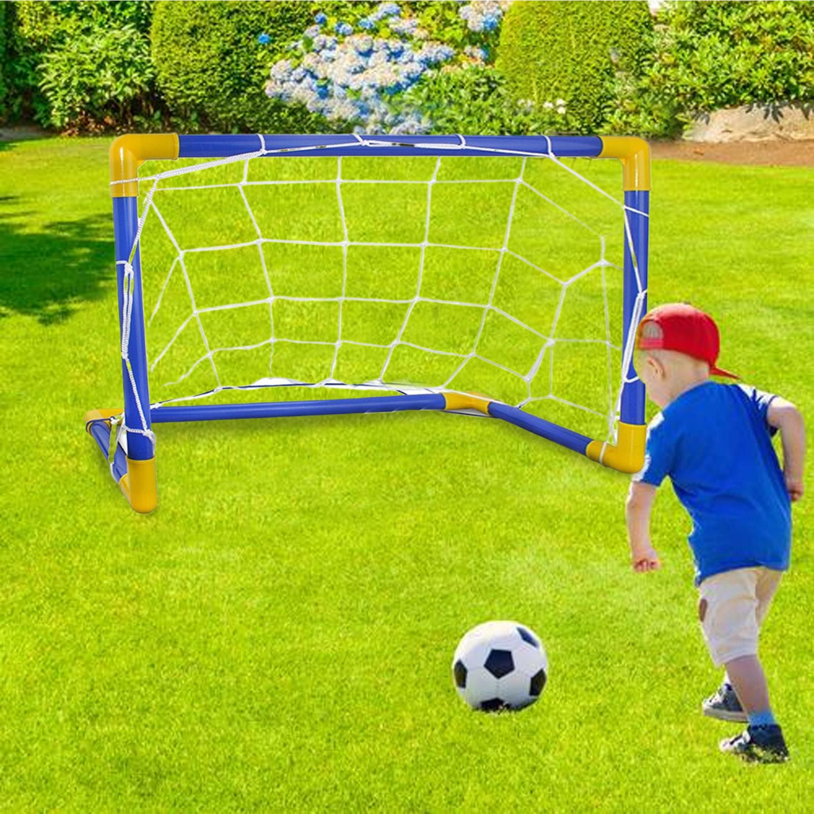 Kids Outdoor Lawn Equipment - Çocuklar için futbol filesi komik taşınabilir