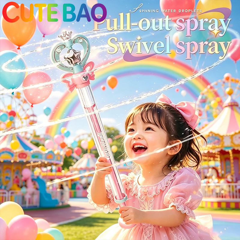 Kids Outdoor Water Play - Sihirli Peri Asası Su Tabancası Yaz