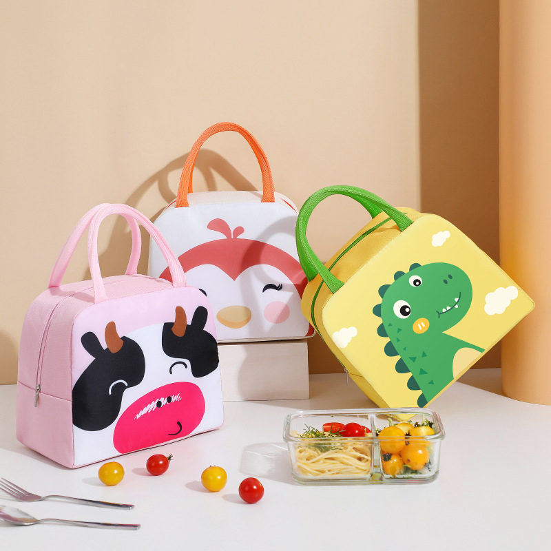 Kids Outdoor Storage - Karikatür çocuklar için sevimli öğle yemeği