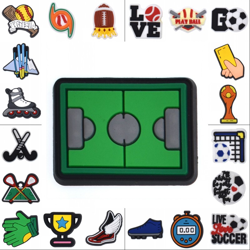 Kids Outdoor Hockey Set - 10 adet bahçe takunya ayakkabı tokaları