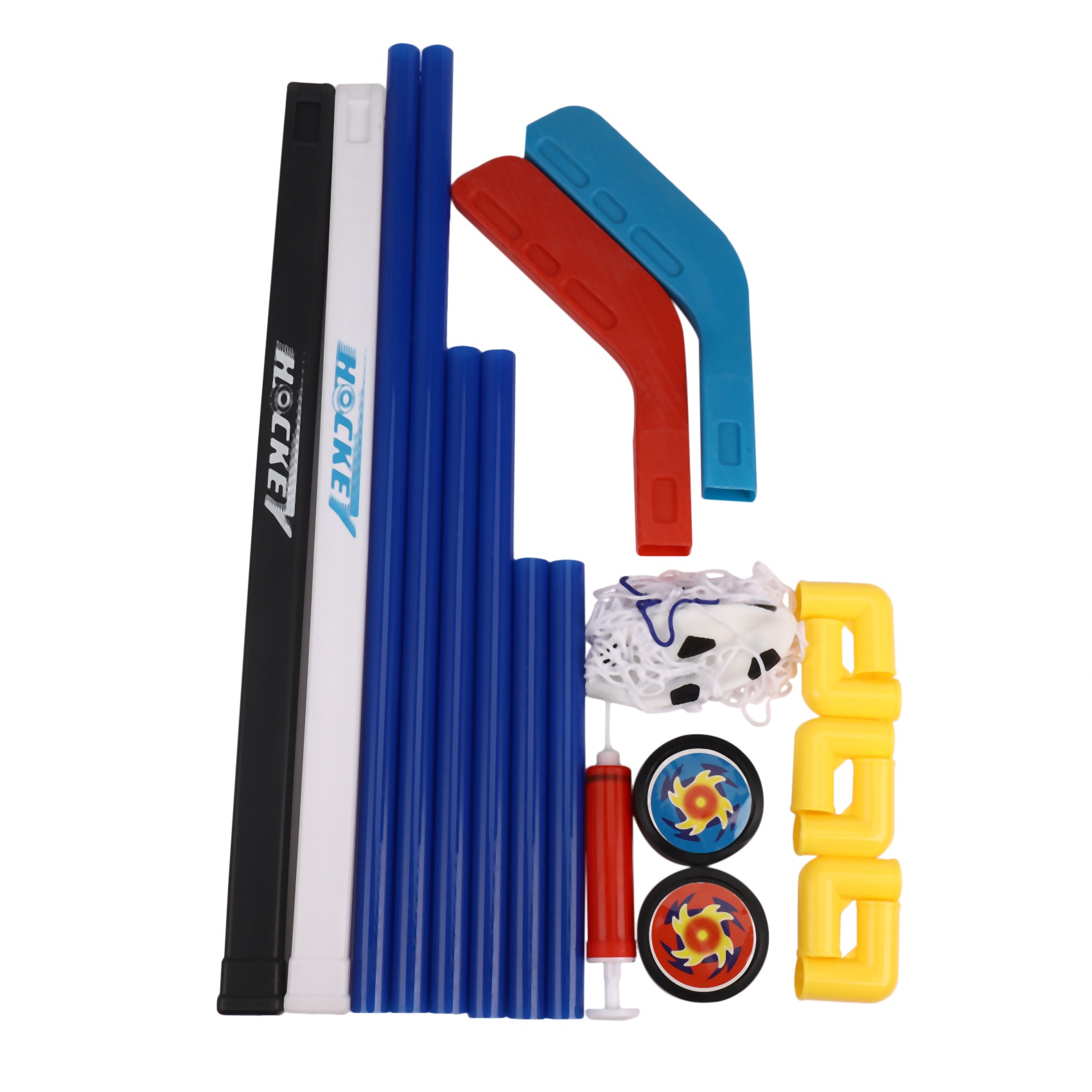 Kids Outdoor Hockey Set - AS96-2 1'de 2 Amaçlı Açık/Kapalı Alan
