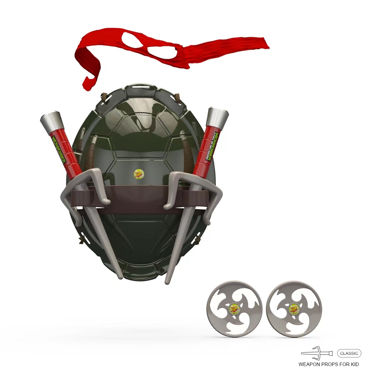 Kids Outdoor Ninja Equipment - Yeni Çocuk Mutant Ninja Turtles Kaplumbağa