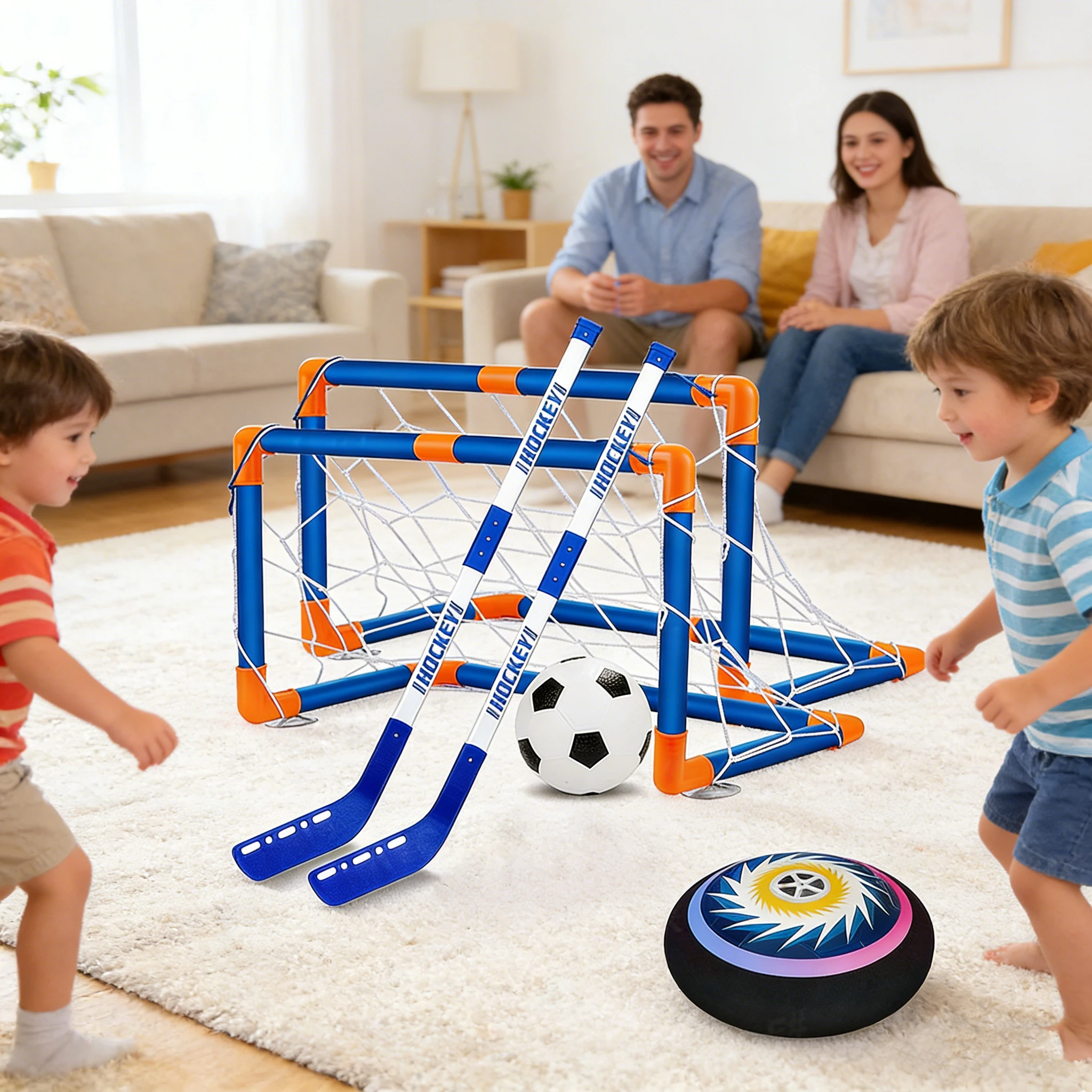 Kids Outdoor Hockey Set - Çocuklar İçin Hava Hokeyi Seti Güçlü
