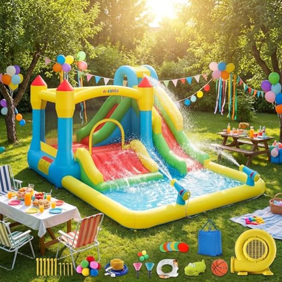 3-12 yaş arası çocuklar için a - Kids Outdoor House With Slide incelemesi ve fiyatı