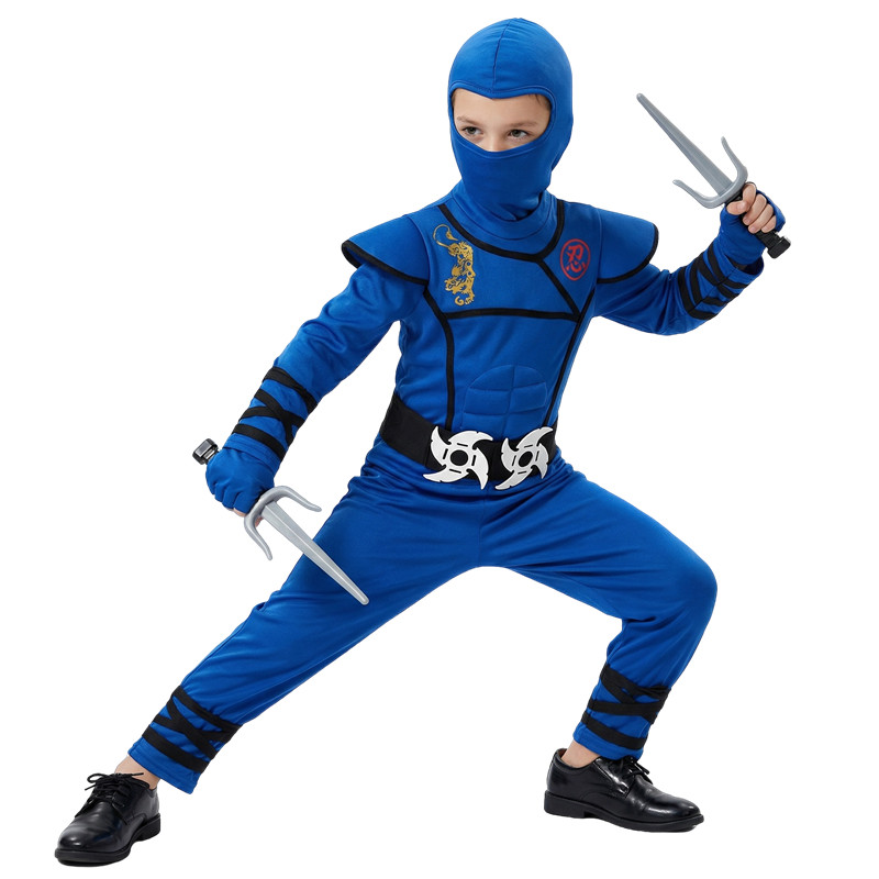 Çocuklar için Siyah ve Mavi Ni - Kids Outdoor Ninja Equipment incelemesi ve fiyatı