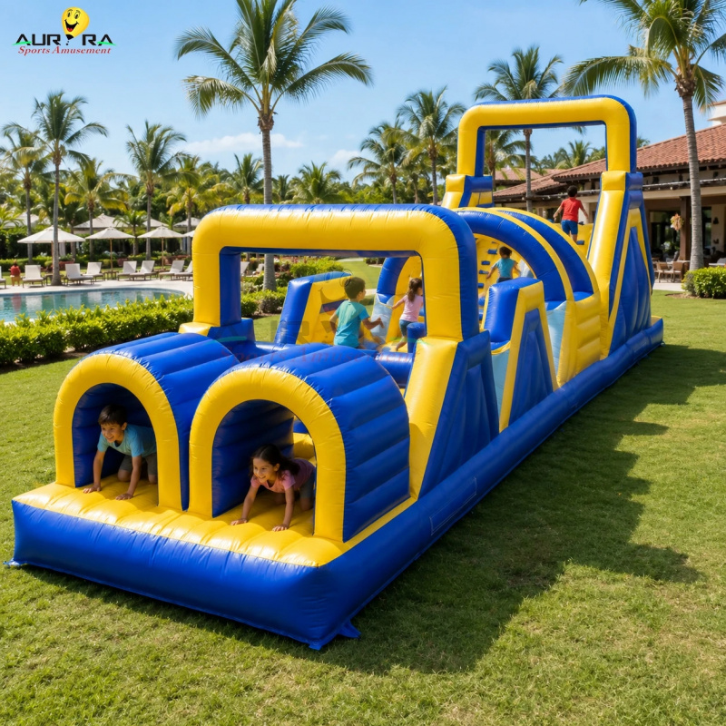 Yeni Stil Şişme Engel Parkuru  - Kids Outdoor House With Slide incelemesi ve fiyatı