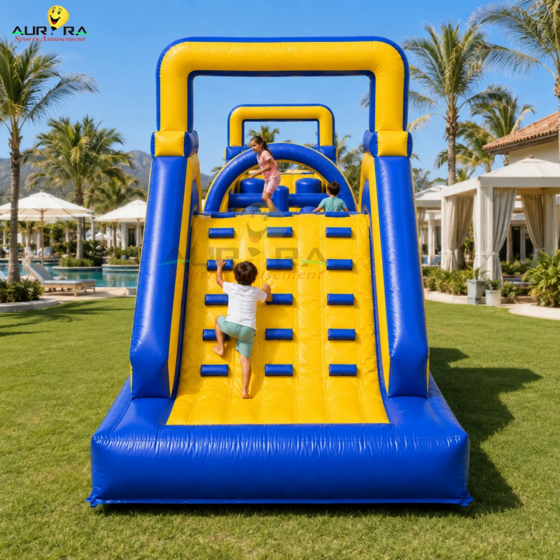 Yeni Stil Şişme Engel Parkuru  - Kids Outdoor House With Slide incelemesi ve fiyatı