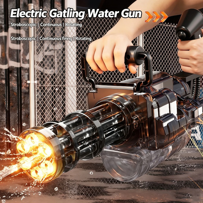 Otomatik Gatling Su Topu Döner - Kids Outdoor Water Play incelemesi ve fiyatı
