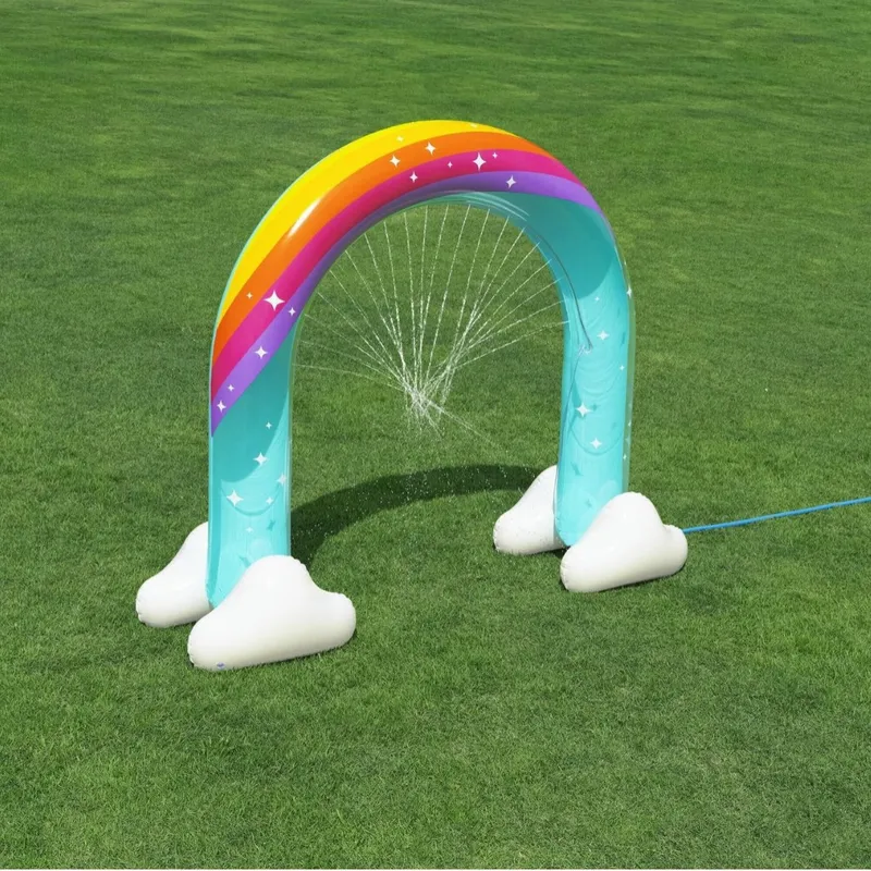Dev Şişme Gökkuşağı Kemer Su P - Kids Outdoor Lawn Equipment incelemesi ve fiyatı