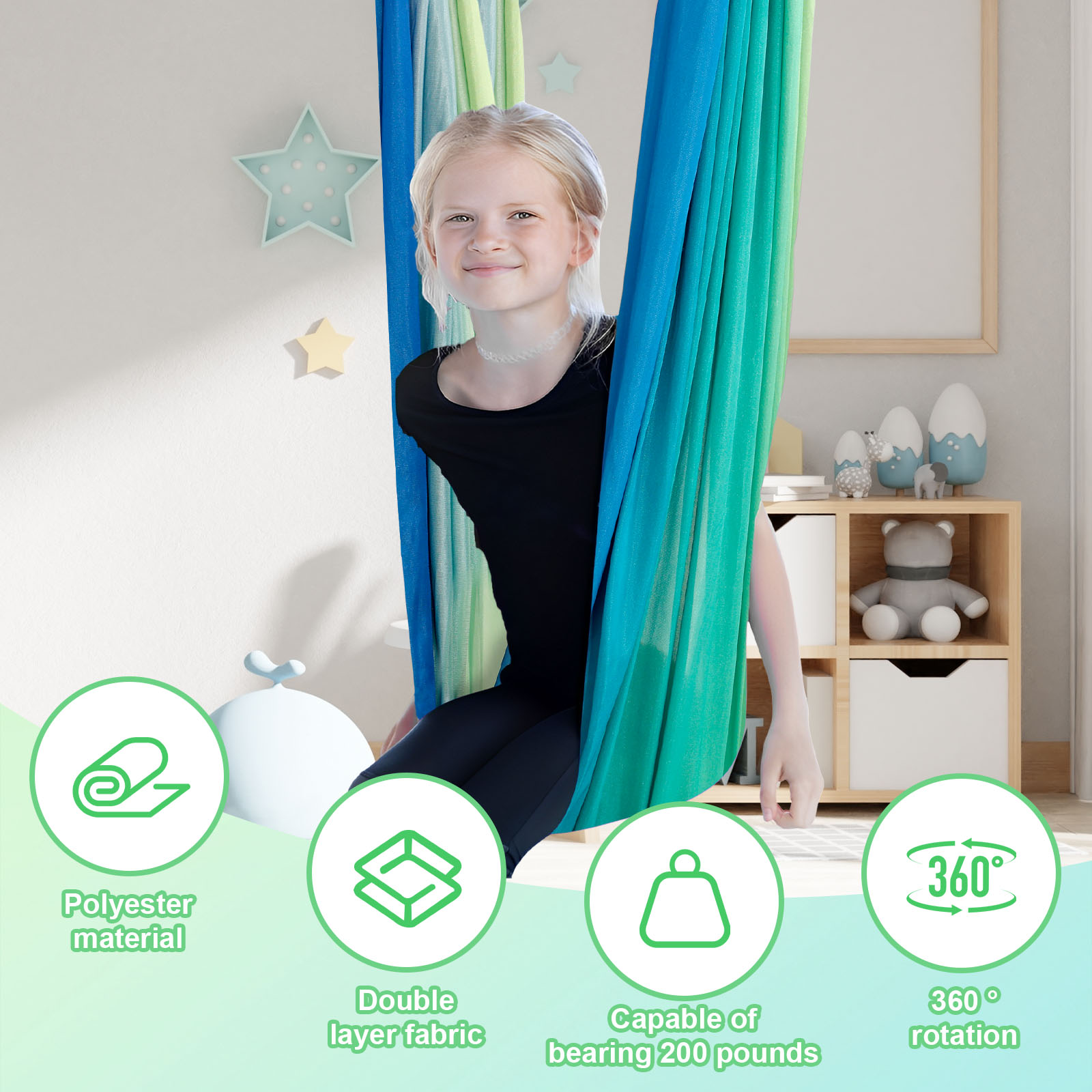 Çocuk Duyusal Salıncaklar 360' - Kids Outdoor Furniture incelemesi ve fiyatı