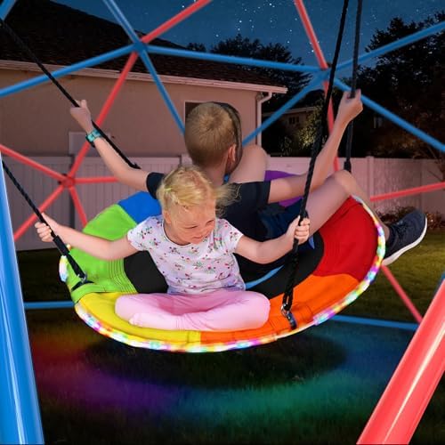 LED'li Disk Salıncaklı Clim Do - Kids Outdoor Jungle Gym incelemesi ve fiyatı