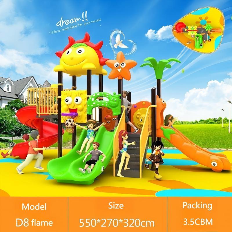 1-3 Yaş Çelik ve Plastik Salın - Kids Outdoor Slide Set incelemesi ve fiyatı