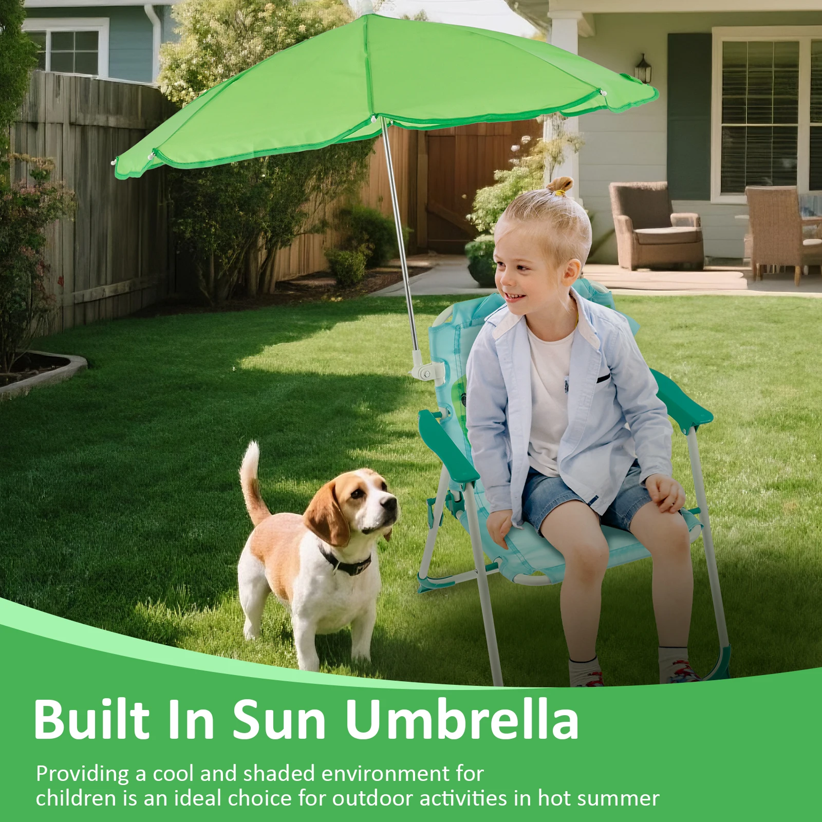 Çocuklar İçin Katlanır Plaj Sa - Kids Outdoor Lounger Chair incelemesi ve fiyatı