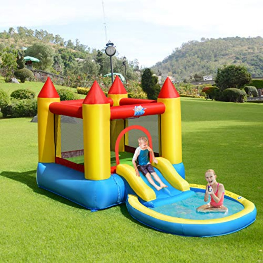 3-5 yaş arası çocuklar için şi - Kids Outdoor House With Slide incelemesi ve fiyatı