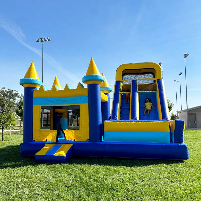 Dev Kaydıraklı Şişme Oyun Evi, - Kids Outdoor House With Slide incelemesi ve fiyatı