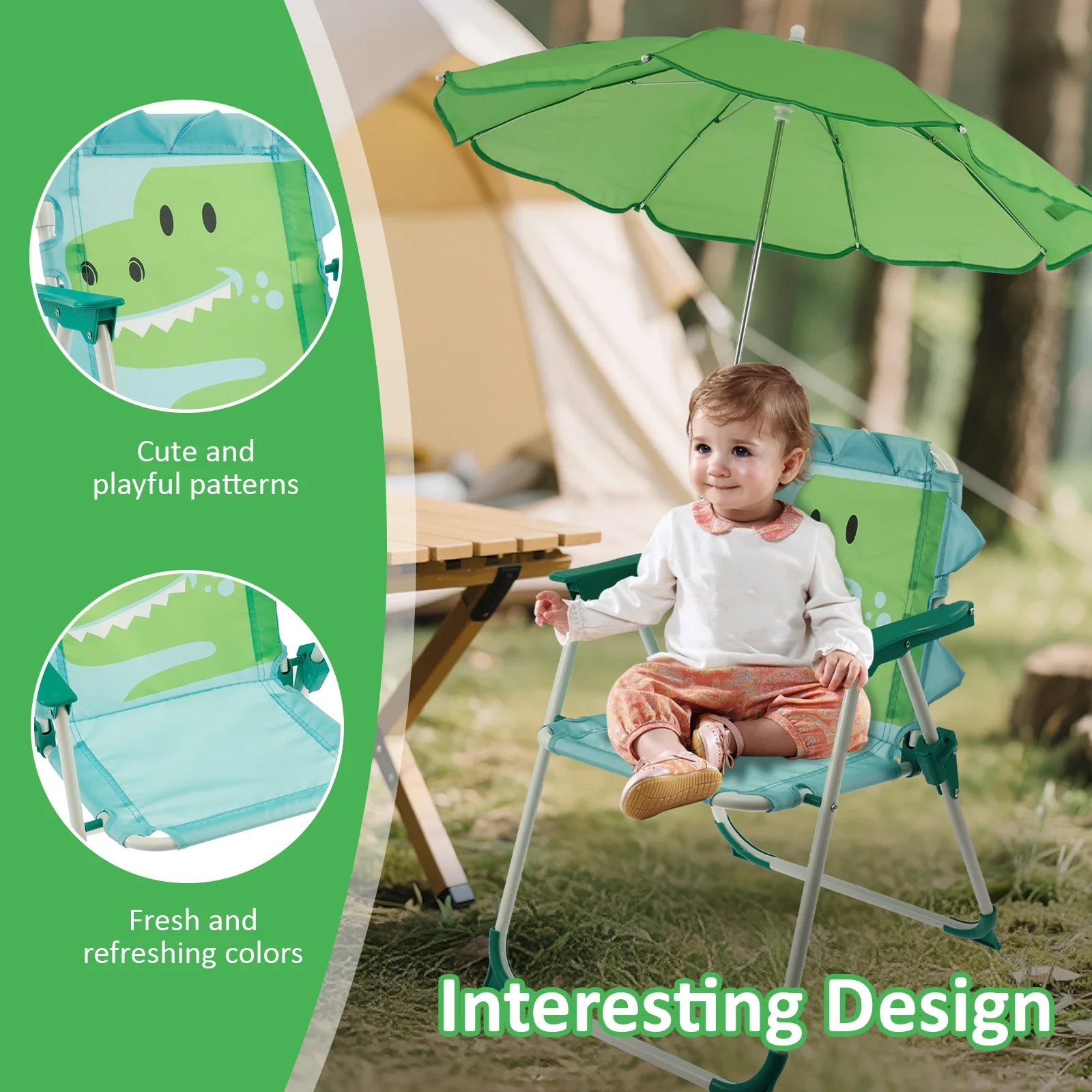 Çocuklar için Katlanabilir Pla - Kids Outdoor Lounger Chair incelemesi ve fiyatı