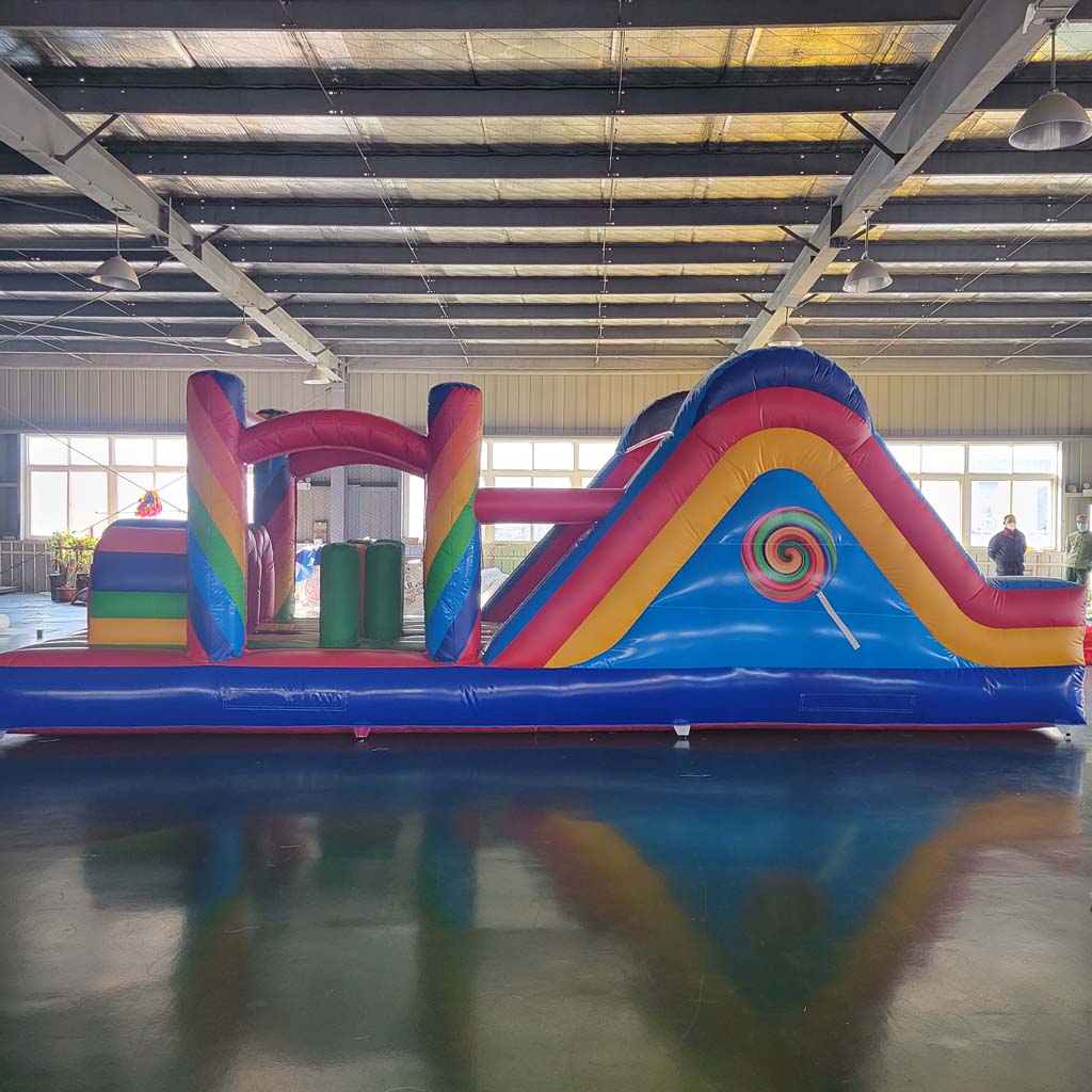 Dev Şişme Engel Parkuru Zıplam - Kids Outdoor House With Slide incelemesi ve fiyatı