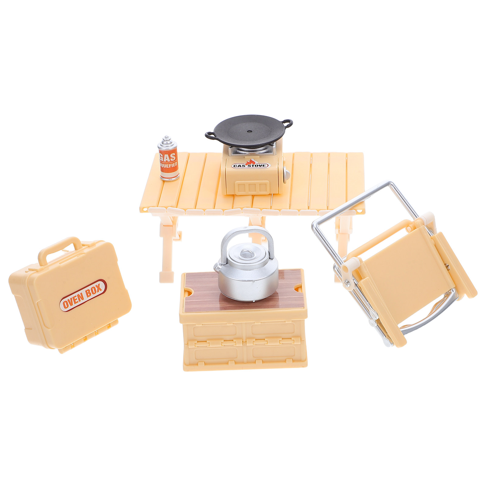 1 Set Minyatür Kamp Mobilyası: - Kids Outdoor Chair Plastic incelemesi ve fiyatı