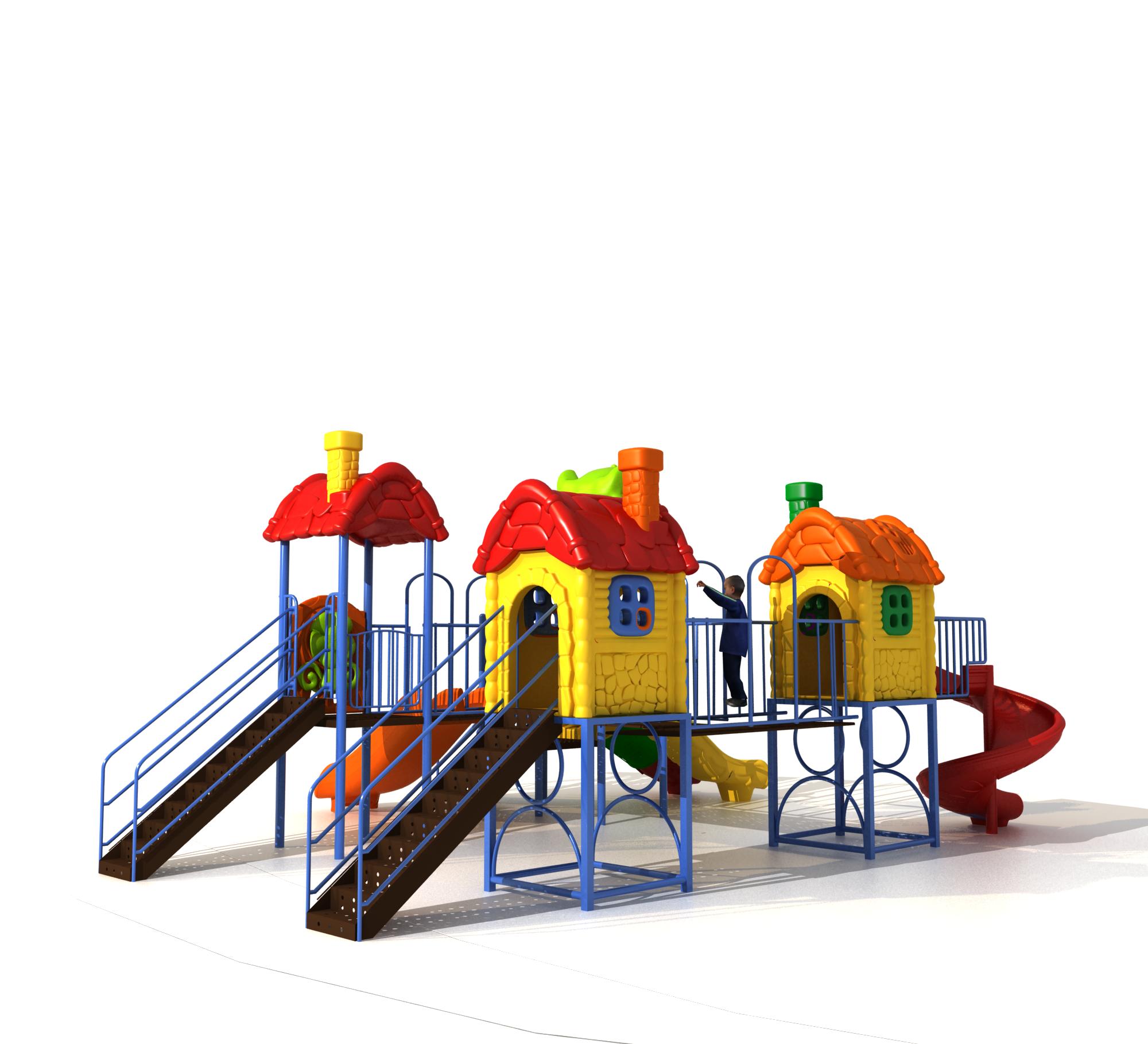 Dayanıklı Anaokulu Oyun Ekipma - Kids Outdoor Slide Set incelemesi ve fiyatı