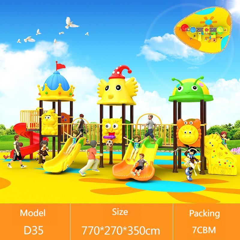 Küçük Ucuz Oyun Alanı Ekipmanl - Kids Outdoor Slide Set incelemesi ve fiyatı