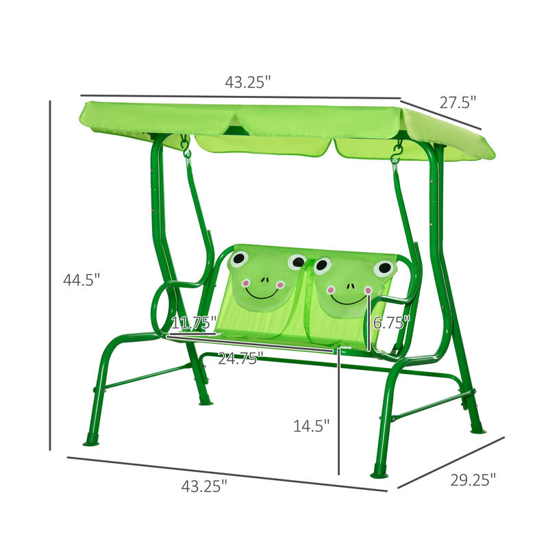Outsunny Çocuk Veranda Salınca - Kids Outdoor Swing Chair incelemesi ve fiyatı