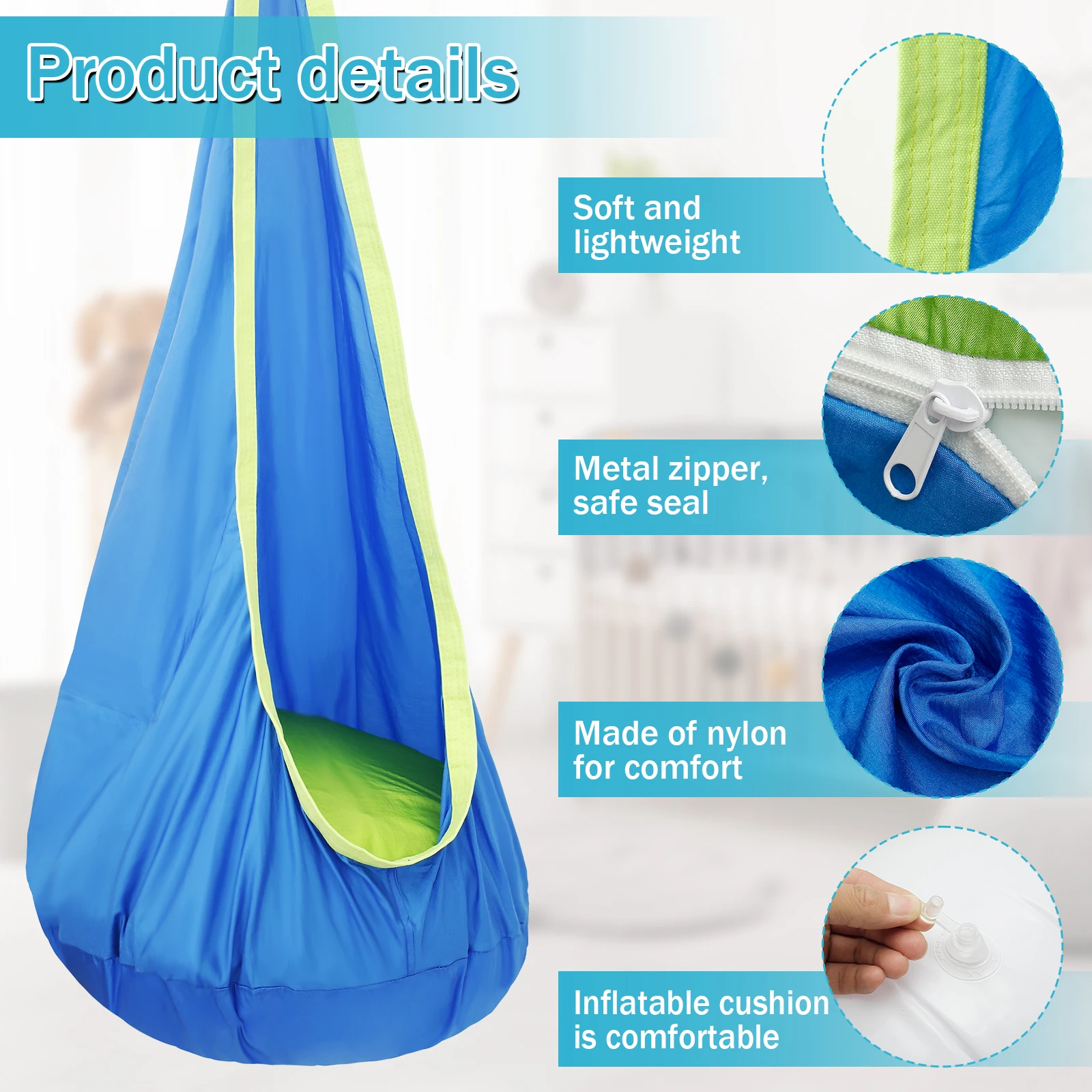 Sandalye Duyusal Salıncak Sand - Kids Outdoor Swing Chair incelemesi ve fiyatı