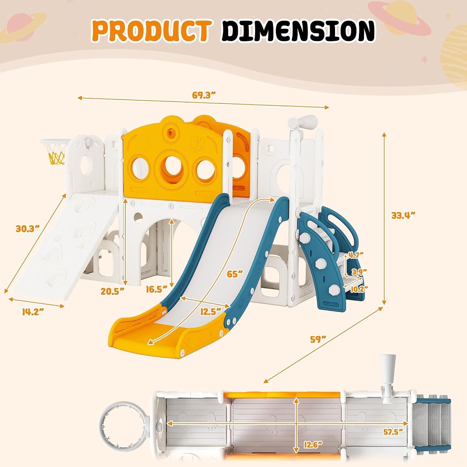 9'u 1 Arada Çocuk Kaydırak Set - Kids Outdoor Slide Set incelemesi ve fiyatı