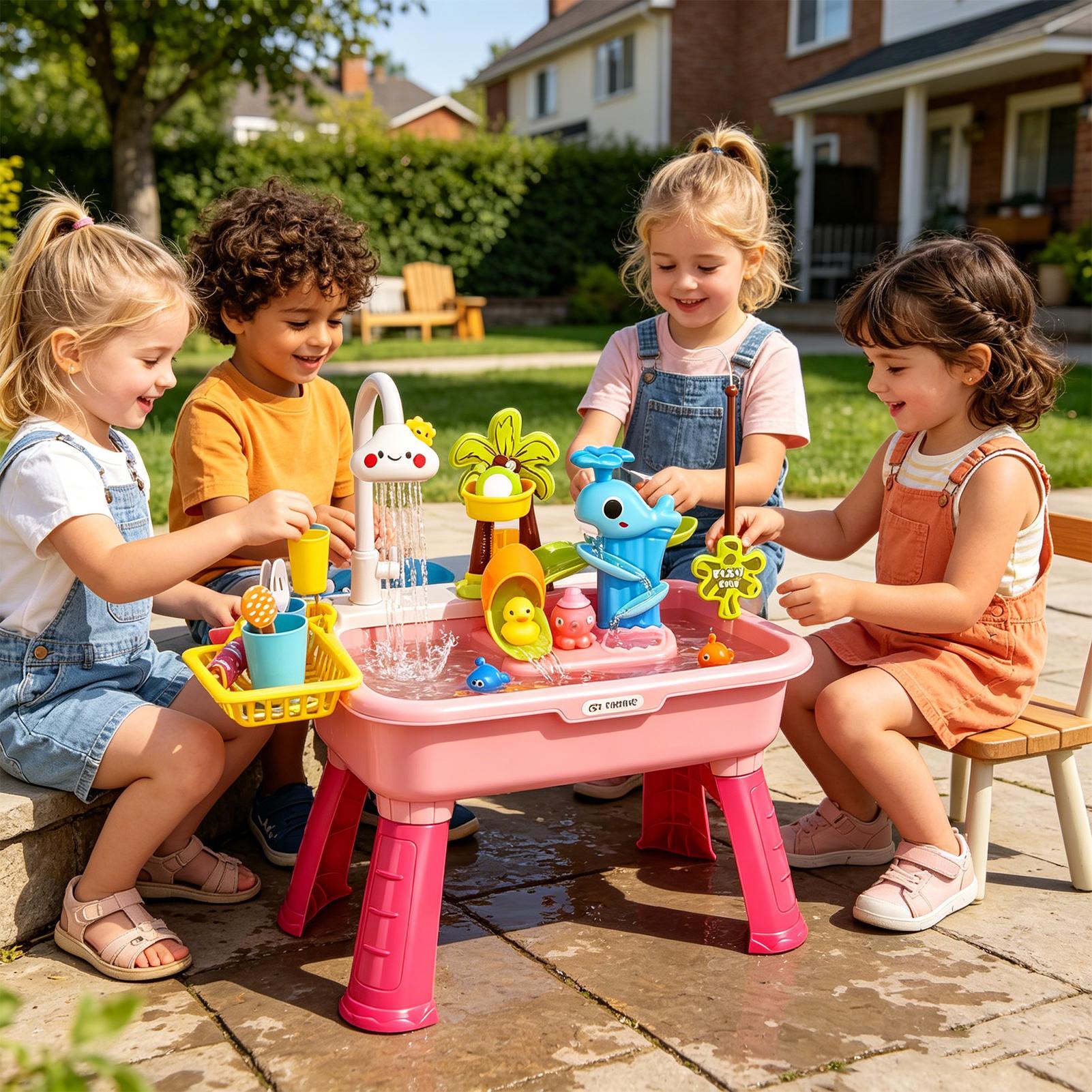 Çocuklar İçin Elektrikli, Su A - Kids Outdoor Water Play incelemesi ve fiyatı