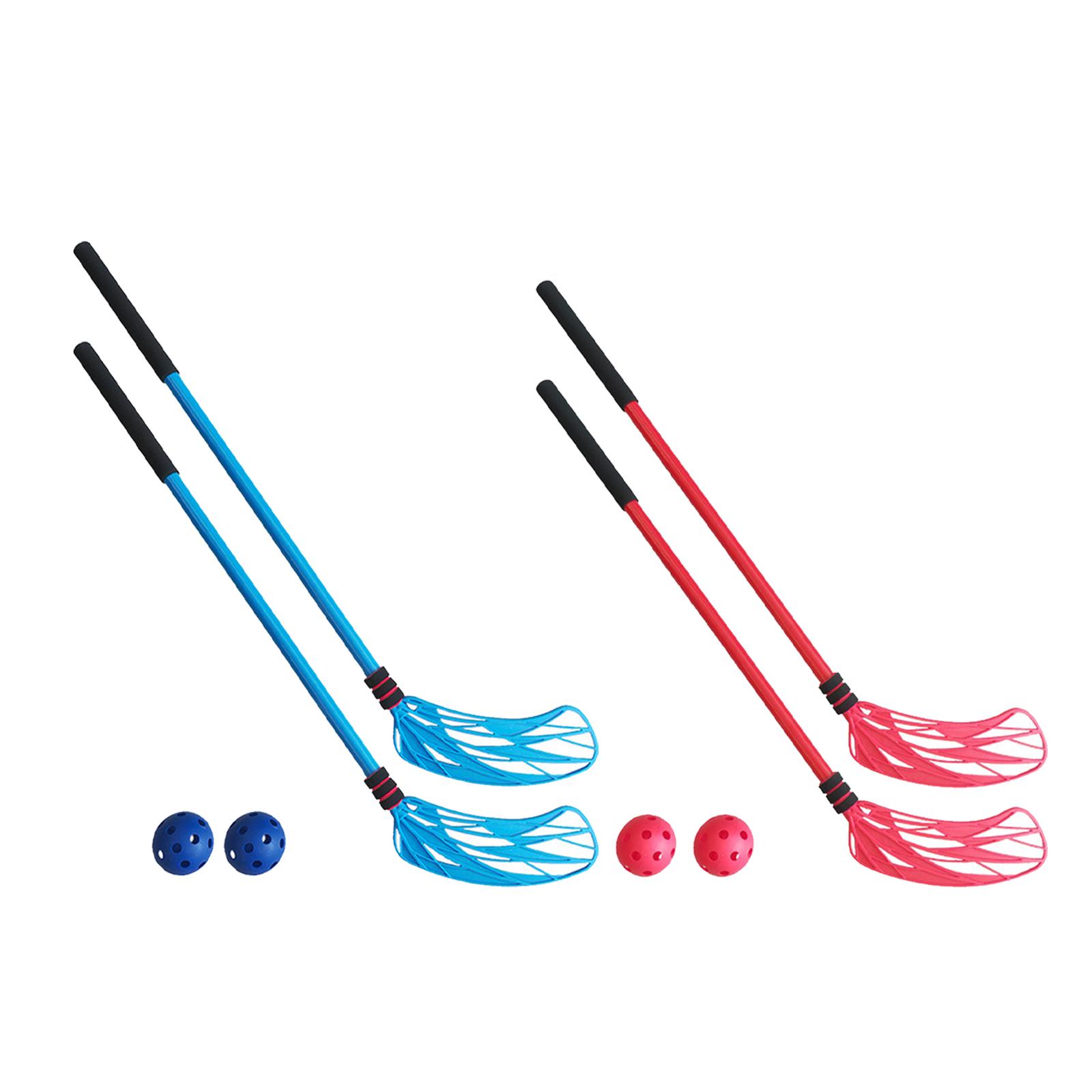 2x Yer Hokeyi Sopa Seti Okul Ö - Kids Outdoor Hockey Set incelemesi ve fiyatı